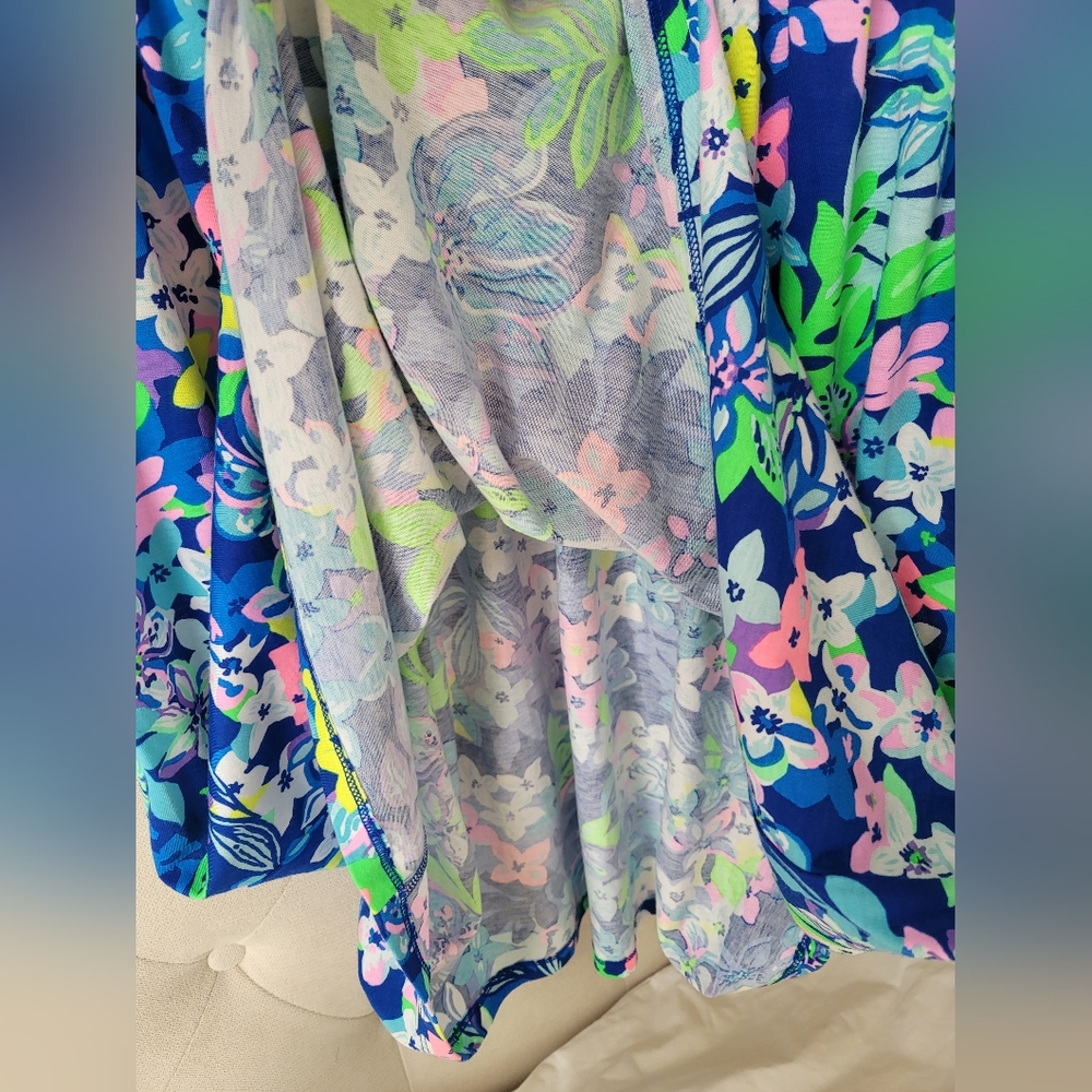 Lilly Pulitzer Vibrant Floral Long Sleeve Dress - Reposhed Item - Picture 13 of 14